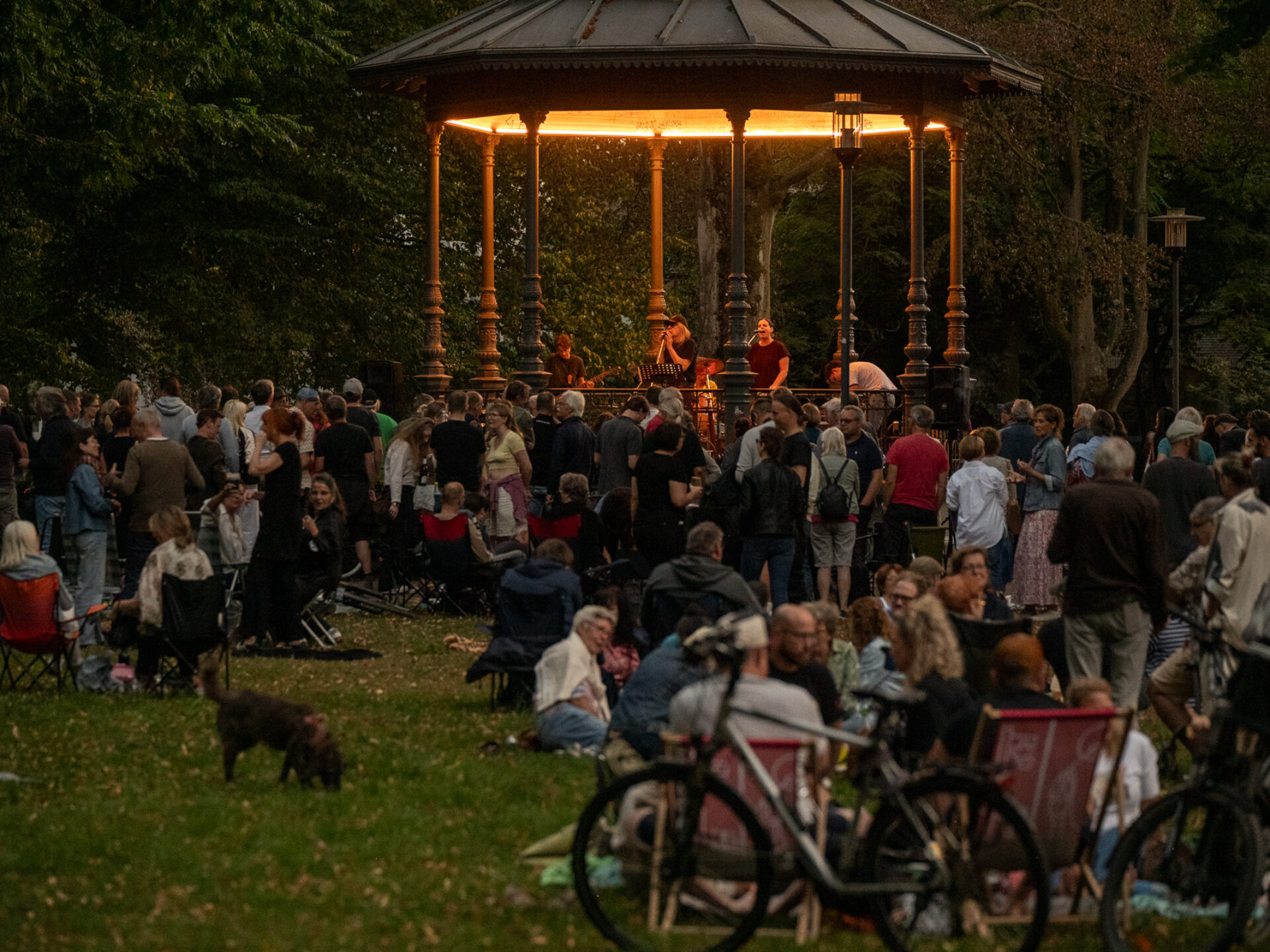Sommerabendkonzerte im Stadtgarten Krefeld