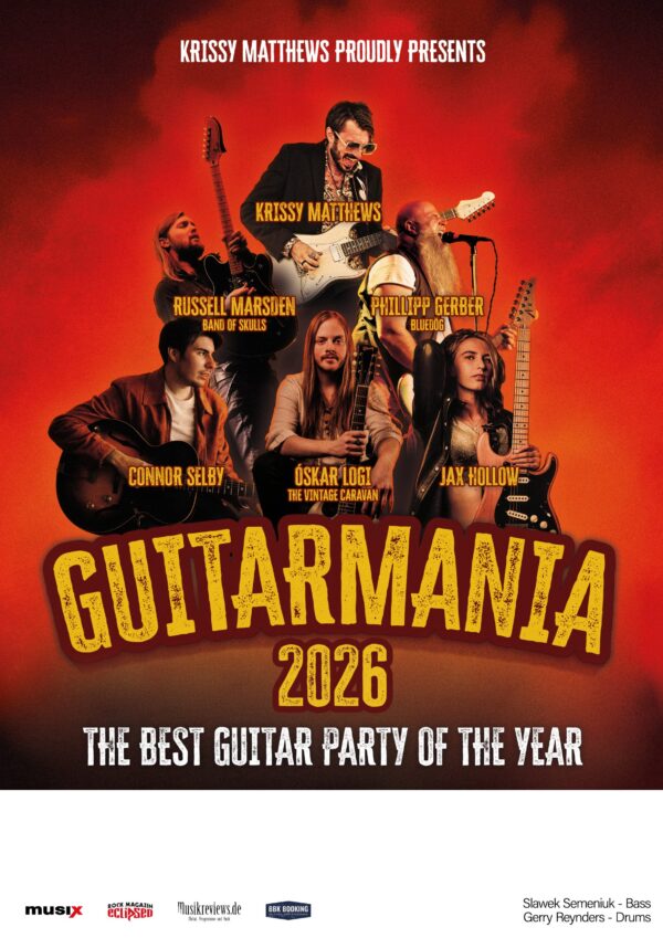 Krissy Matthews präsentiert: Guitarmania 2026