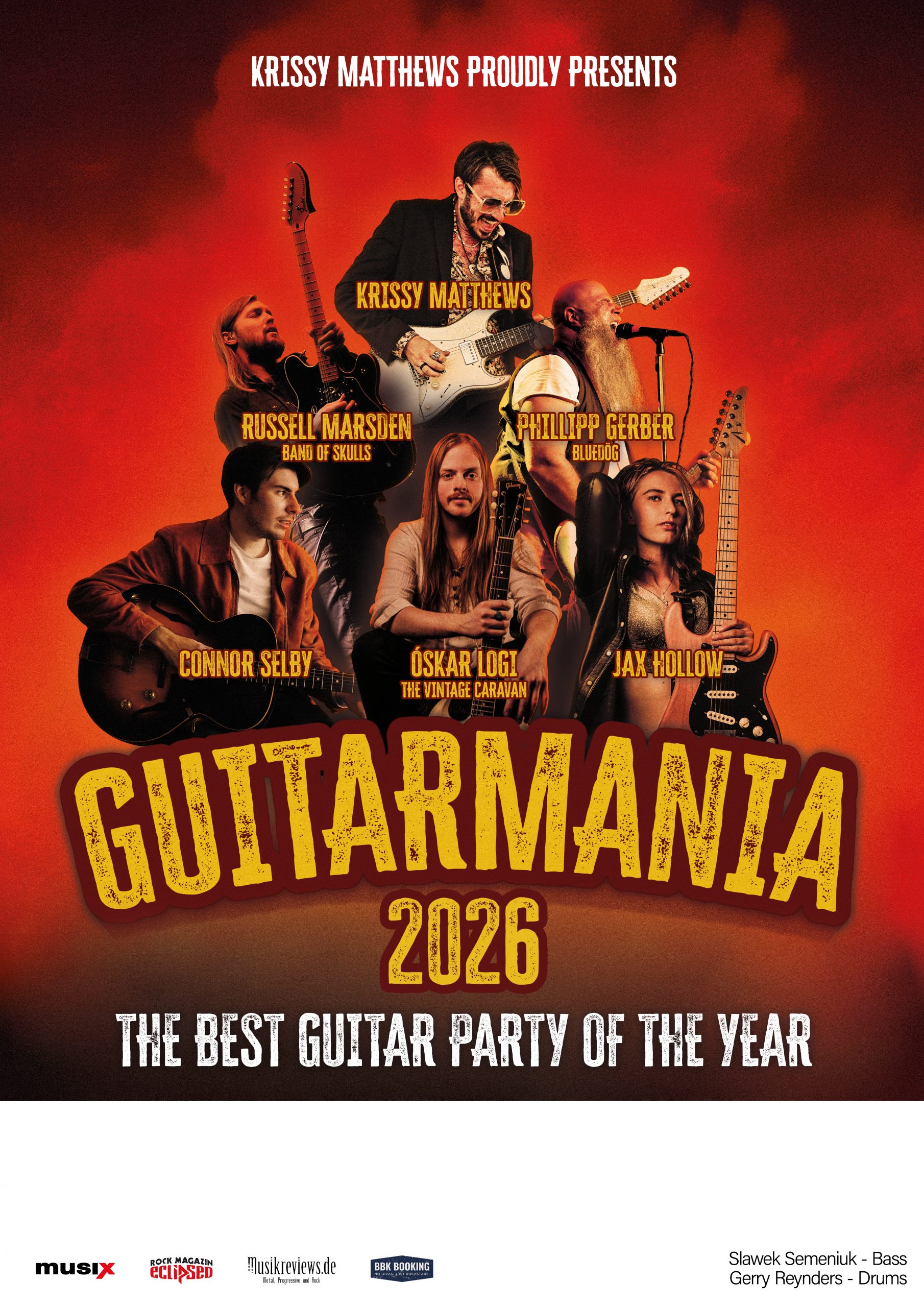 Krissy Matthews präsentiert: Guitarmania 2026
