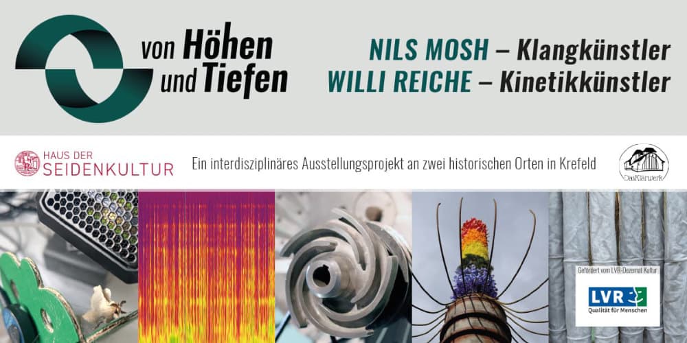 Abend Öffnung: Von Höhen und Tiefen – Ein genreübergreifendes Kunstprojekt zur Geschichte Krefelds