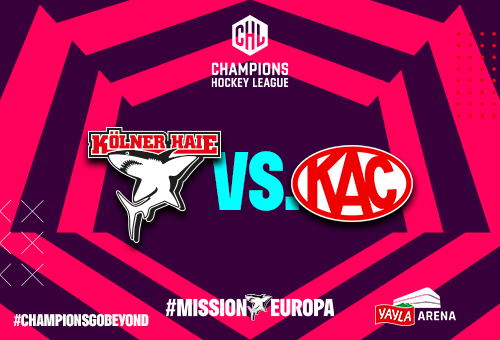 Kölner Haie – KAC Klagenfurt – Champions Hockey League