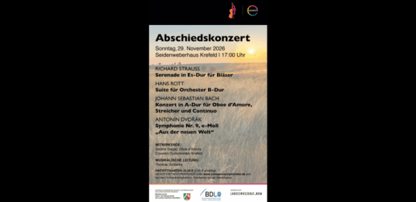 Covestro Symphoniker – Abschiedskonzert