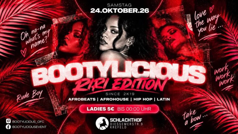 BOOTYLICIOUS – RiRi Edition