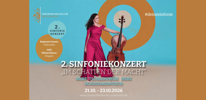 2. Sinfoniekonzert Spielzeit 2026/​2027 – Im Schatten der&nbsp;Macht